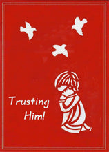 1503 Trusting Him! w/Scripture