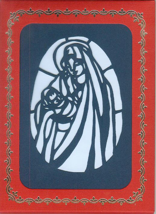 158 Mother & Child w/Scripture (10-Pack)