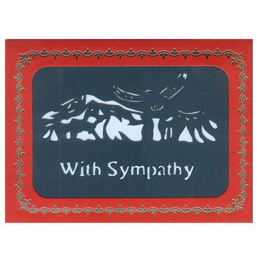 253 With Sympathy w/Scripture (10-Pack)